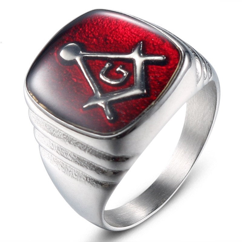 Fashion Epoxy Masonic Ring
