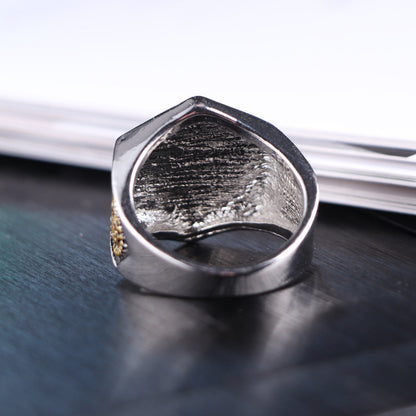 Men's Masonic Vintage Eye Alloy Ring