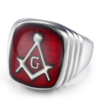 Fashion Epoxy Masonic Ring