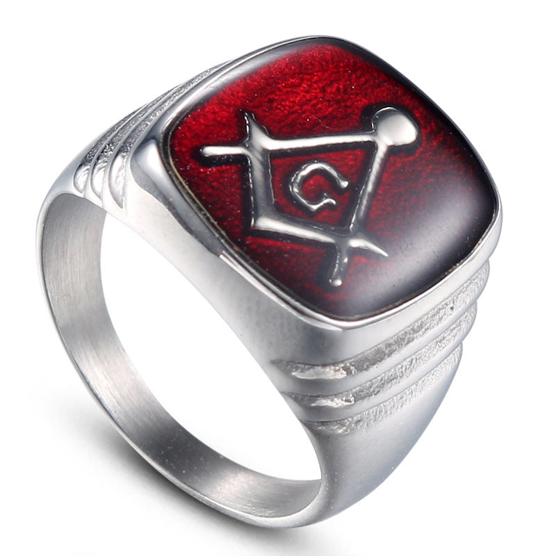 Fashion Epoxy Masonic Ring