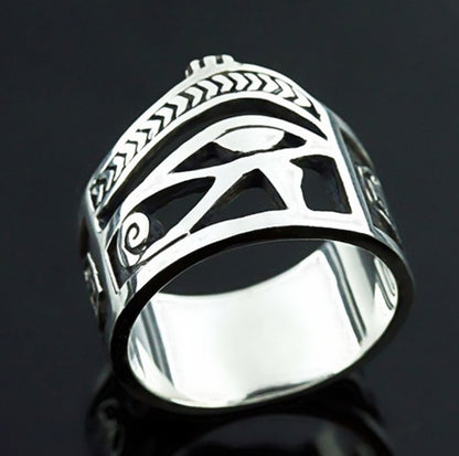 Mysterious Retro Eye Alloy Masonic Ring
